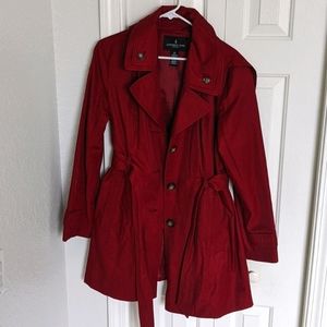 Red Rain Coat